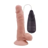 Nevamel® 7’ Beginners Dildo Vibrator Flesh