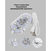 Nevamel 7 Renk Modlu Dokunmatik Sensörlü Mini LED Araç İçi Lamba