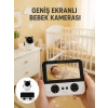 Nevamel® 720P HD Gece Görüşlü Kablosuz Bebek Kamerası İki Yönlü Sesli Yeni Nesil