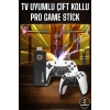 Nevamel 8K Android TV Gme Stick Video Oyun Konsolu Aile Retro 35000 Oyunlu Çift Kollu