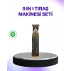 Nevamel® 9’u 1 Arada Şarjlı Erkek Bakım Cihazı Saç Sakal Bıyık Ense Trimmer