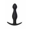 Nevamel® A-Toys Anal Plug, Beden S, Silikon, Siyah, 11,5 Cm