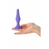 Nevamel® A-Toys Anal Plug, Silikon, Mor, 11,3 Cm