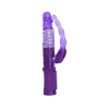 Nevamel® A-Toys Anal-Vajinal Vantuzlu Vibratör, Mor, 22 Cm