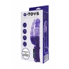 Nevamel® A-Toys Anal-Vajinal Vantuzlu Vibratör, Mor, 22 Cm
