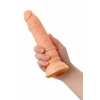 Nevamel® A-Toys Krip Realistik Dildo, Tpe, Ten, 18 Cm