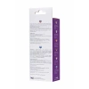 Nevamel® A-Toys Meeko Vajinal Topları, Silikon, Mor, 16,4 Cm, Ø 2,7 Cm
