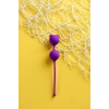 Nevamel® A-Toys Meeko Vajinal Topları, Silikon, Mor, 16,4 Cm, Ø 2,7 Cm
