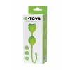 Nevamel® A-Toys Meeko Vajinal Topları, Silikon, Yeşil, 16,4 Cm, Ø 2,7 Cm