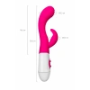 Nevamel® A-Toys Nessy Klitoral Uyarıcı Vibratör, Silikon, Pembe, 20 Cm