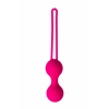 Nevamel® A-Toys Redvil Vajinal Top Seti, Silikon, Pembe, 16,5 Cm