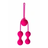 Nevamel® A-Toys Redvil Vajinal Top Seti, Silikon, Pembe, 16,5 Cm