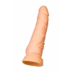 Nevamel® A-Toys Vantuzlu Realistik Dildo, Tpe, Ten, 18 Cm