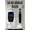Nevamel Ağırlık Ölçer 50 Kg El Terazisi El Kantarı Pilli Led Ekran