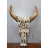 Nevamel Ahşap Duvara Asmalı Bufalo Kafası