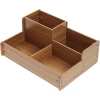 Nevamel Ahşap Masa Üstü Düzenleyici Kutu