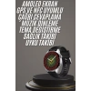 Nevamel Akıllı Saat 1.5 Inç Amoled Ekran Çift Kordonlu GPS NFC Uyumlu
