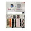 Nevamel® Akıllı Saat Bluetooth Kulaklık Hediyeli Bildirim Görme Sesli Görüşme Çoklu Kordon