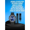 Nevamel Akıllı Saat Çelik Kordonlu Amoled Ekran Android ve İOS Uyumlu Çağrı Cevaplayabilen