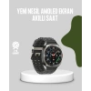 Nevamel® Akıllı Saat Kablosuz Şarj Arama Cevaplama ve Geniş Ekran Desteği