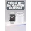Nevamel Akıllı Saat Kulaklık Hediyeli Uyku ve Sağlık Takibi Yapabilen Uzun Ömürlü