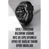Nevamel® Akıllı Saat Nabız Sensörlü Bildirim Görebilen Spor Modları GPS Takibi