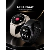 Nevamel® Akıllı Saat Sesli Görüşme Bluetooth Bağlantılı 3 Kordonlu