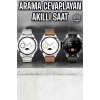 Nevamel® Akıllı Saat Titreşimli Amoled Ekran Uyku ve Sağlık Takibi Sesli Görüşme