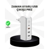 Nevamel® Akıllı Zaman Ayarlı Şarj Cihazı Güvenli ve Enerji Tasarruflu