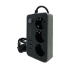 Nevamel® Akım Korumalı 3 Prizli 3 USB Girişli Uzatma Kablosu