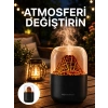 Nevamel® Alev Efektli Ultrasonik Difüzör – Sessiz Çalışma Yeni Nesil