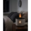 Nevamel® Alev ve Volkan Efektli Ultrasonik Aroma Difüzörü LED Gece Lambalı Hava Nemlendirici
