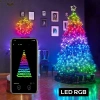 Nevamel ALLY 10MT 100 LED RGB Bluetooth Telefonla Kontrol Edilen Usb Led Lamba İos-Android-(5775)