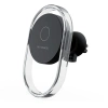 Nevamel Ally 15W Klima Araç Havalandırma Bölmesi Manyetik Şeffaf Kablosuz Araç Şarj Telefon Tutucu-(5775)