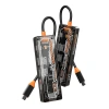 Nevamel ALLY 6in1 Type-c To USB3.0 + USB2.0 + Type-c PD 100W + SD + TF + HDMI  Çoğaltıcı Transparan Hub-(5775)