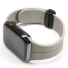 Nevamel Ally Apple Watch 7-8 41mm 6-5-4 40mm Manyetik Uçlu Silikon Kayış Kordon 3-2-1 38mm-(5775)