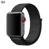 Nevamel Ally Apple Watch 7-8 41mm 6-5-4 40mm Nylon Loop Spor Kayış Kordon 3-2-1 38mm-(5775)