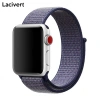 Nevamel Ally Apple Watch 7-8 41mm 6-5-4 40mm Nylon Loop Spor Kayış Kordon 3-2-1 38mm-(5775)
