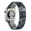 Nevamel Ally Apple Watch 7-8 45mm 6-5-4 44mm Kayış Kordon Metal Milano Loop Kamuflaj 3-2-1 42mm-(5775)