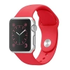 Nevamel Ally Apple Watch 7-8 45mm 6-5-4 44mm Silikon Kordon Kayış 3-2-1 42mm-(5775)