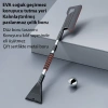 Nevamel® ALLY Araba Kar Fırçası Kar Küreği Teleskopik Döndürülebilir Araç Kar Fırçası-(5775)