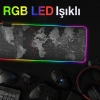 Nevamel ALLY Dünya Desenli RGB Led Işıklı Oyuncu Mouse Pad 300*800*4MM-(5775)