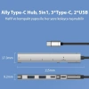 Nevamel Ally HB01 5In1 Type C Dönüştürücü  Adaptör Hub Çoklayıcı-(5775)