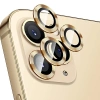 Nevamel ALLY İphone 12 Pro Max 3D Metal Çerçeveli Kamera Lens Koruyucu-(5775)