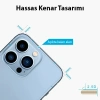 Nevamel Ally iPhone 13 Pro Max 6.7 Tempered Şeffaf Arka Cam Koruyucu-(5775)