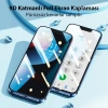 Nevamel Ally iPhone 14 Pro 6.1 Full Glue-Tempered Cam Ekran Koruyucu-(5775)