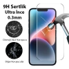Nevamel Ally iPhone 15 Full HD Tempered Kırılmaz Cam Ekran Koruyucu-(5775)