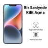 Nevamel Ally iPhone 15 Full HD Tempered Kırılmaz Cam Ekran Koruyucu-(5775)