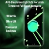 Nevamel ALLY İPhone 8 Plus 7 Plus Anti -Blue Green Light Göz Korumalı Tempered Full Ekran Koruyucu-(5775)