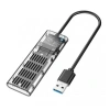 Nevamel ALLY M.2 Sata USB 3.0 Gen1 SSD Harddisk Kutusu  M.2 NGFF- JMS578 Kapaklı-(5775)